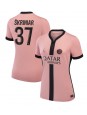 Paris Saint-Germain Milan Skriniar #37 Tredjedrakt Dame 2024-25 Korte ermer